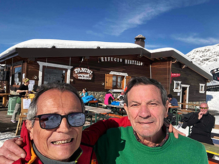 Da Foppolo al RIFUGIO MIRTILLO (1979 m) pestando neve via Passo della Croce (1943 m)- FOTOGALLERY